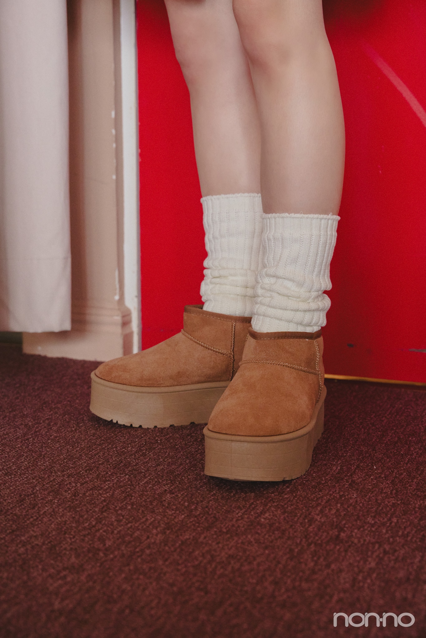 菊地姫奈の冬のミニ黒ショートパンツの防寒ポイント