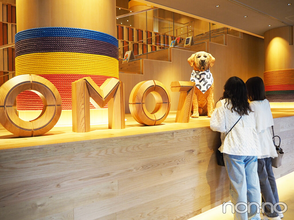 OMO7高知 by 星野リゾート入り口にある土佐犬