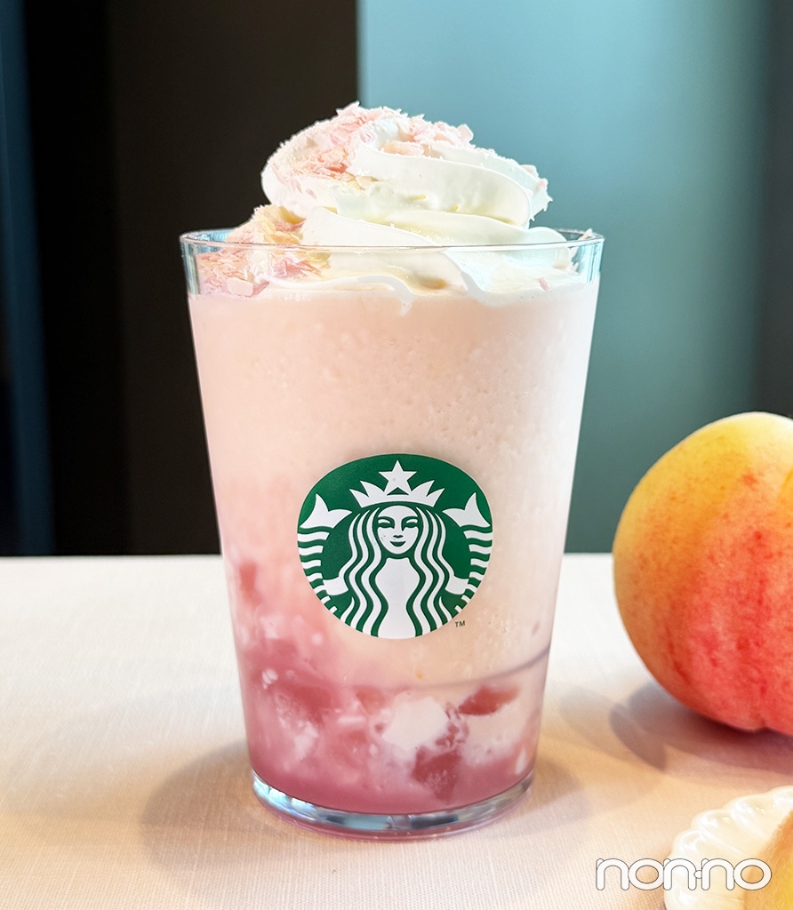 『桜 咲くよ 白桃 フラペチーノ®』