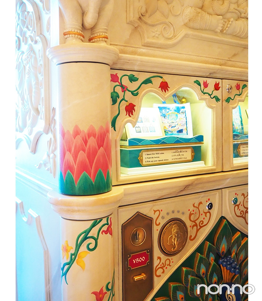 カプセルトイができる場所①：タワー・オブ・テラー・メモラビリア