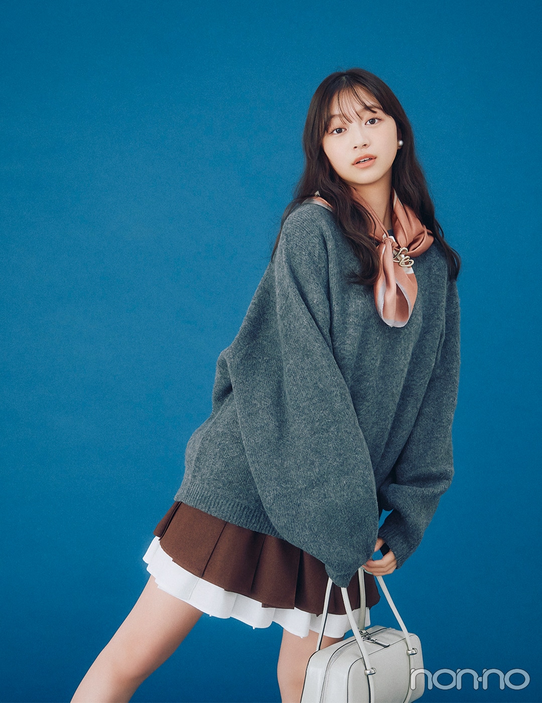 【non-no web】佐藤和奏が着こなす大学生の毎日コーデ