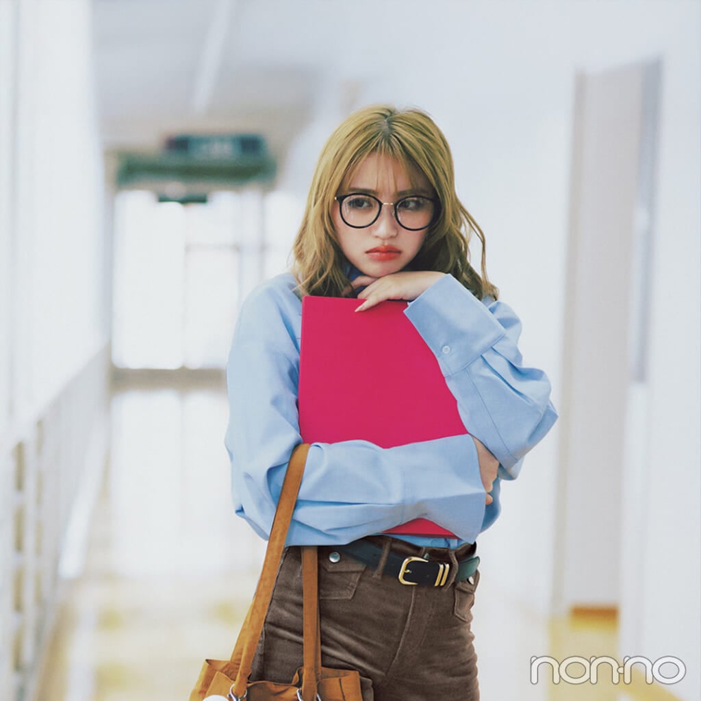 【non-no web】香音が着こなす大学生の毎日コーデ_アイキャッチ画像