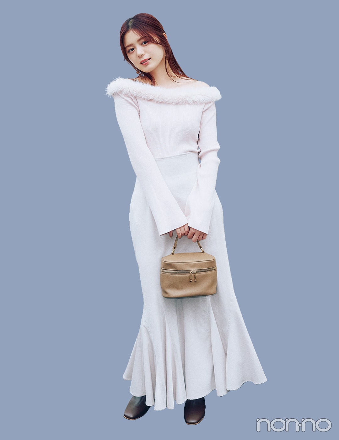 【non-no web】紺野彩夏が着こなす大学生の毎日コーデ