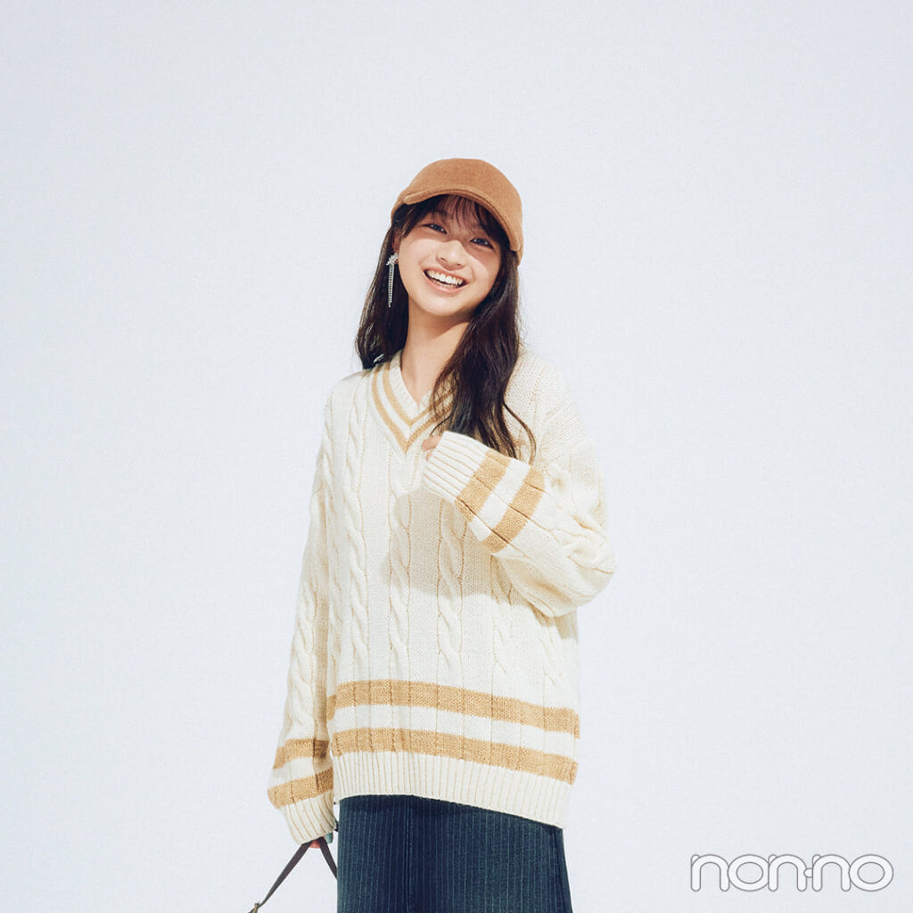 【non-no web】佐藤和奏が着こなす大学生の毎日コーデ_アイキャッチ画像