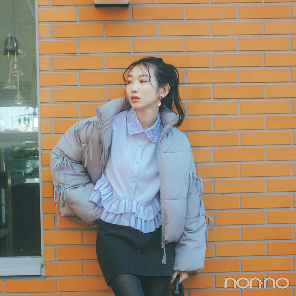 【non-no web】岡本夏美が着こなす大学生の毎日コーデ_アイキャッチ画像