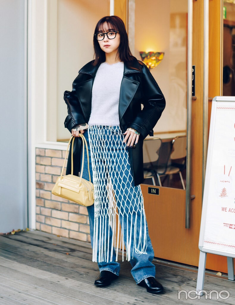 【non-no web】堀田真由が着こなす大学生の毎日コーデ