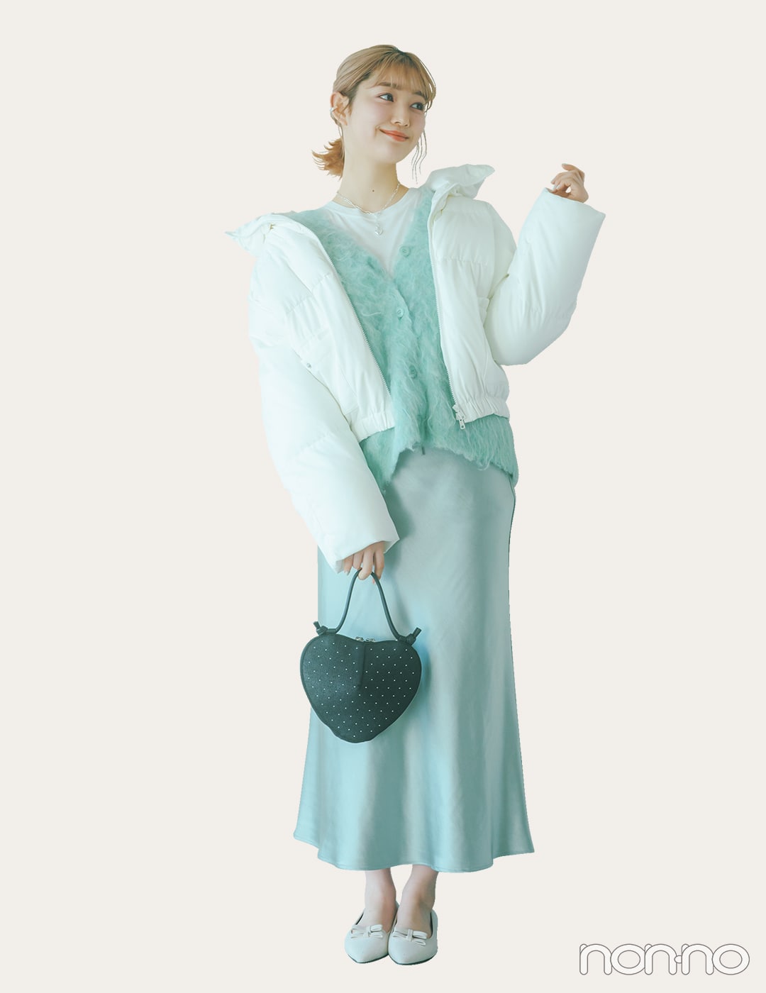 【non-no web】小宮山莉渚が着こなす大学生の毎日コーデ