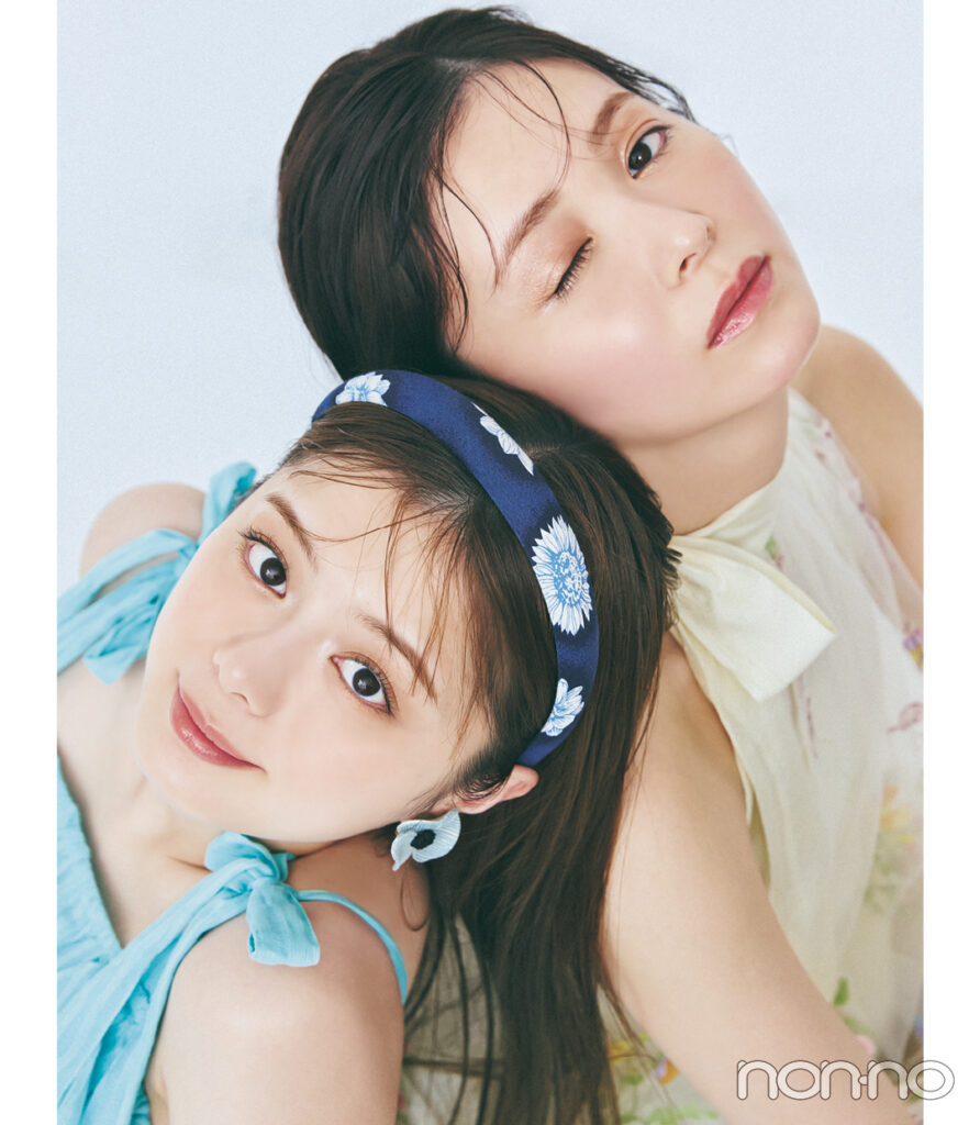 久間田琳加と紺野彩夏の2025上半期 20歳からの神コスメ大賞モデルカット2-1