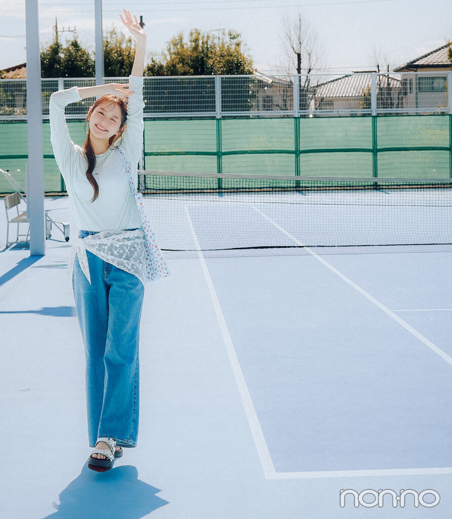 加藤栞の時間割別作り置き通学コーデ