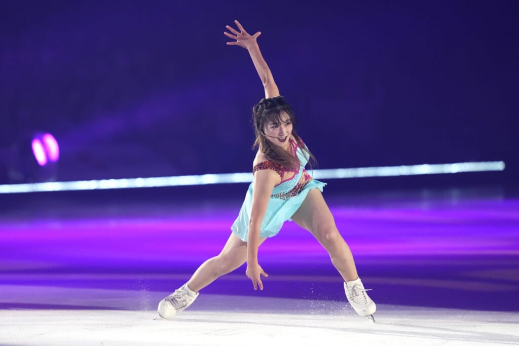 ファンタジーオンアイスで披露された坂本花織「Feeling Good」