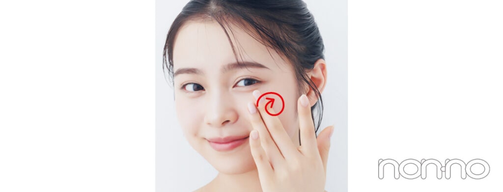 林芽亜里の夏の“インナードライ肌スキンケアプロセスカット2-1