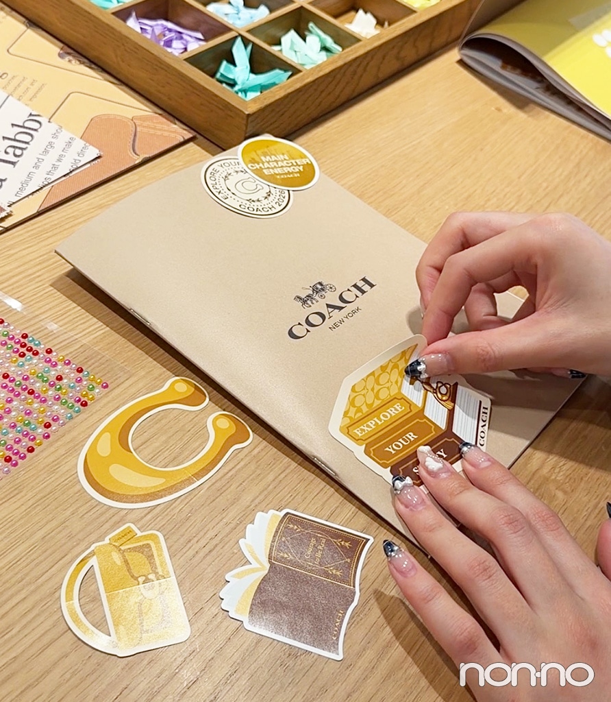 コーチのオリジナルシール