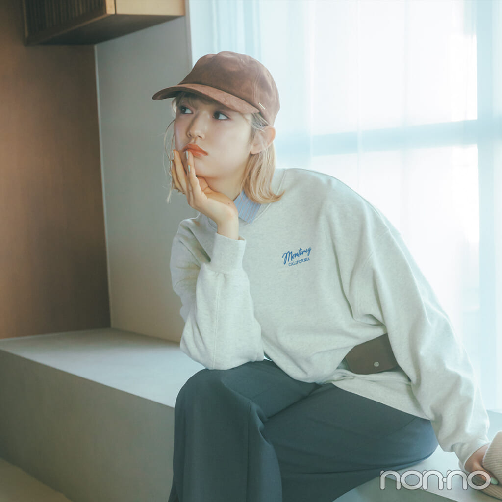 【non-no web】小宮山莉渚が着こなす大学生の毎日コーデ_アイキャッチ画像