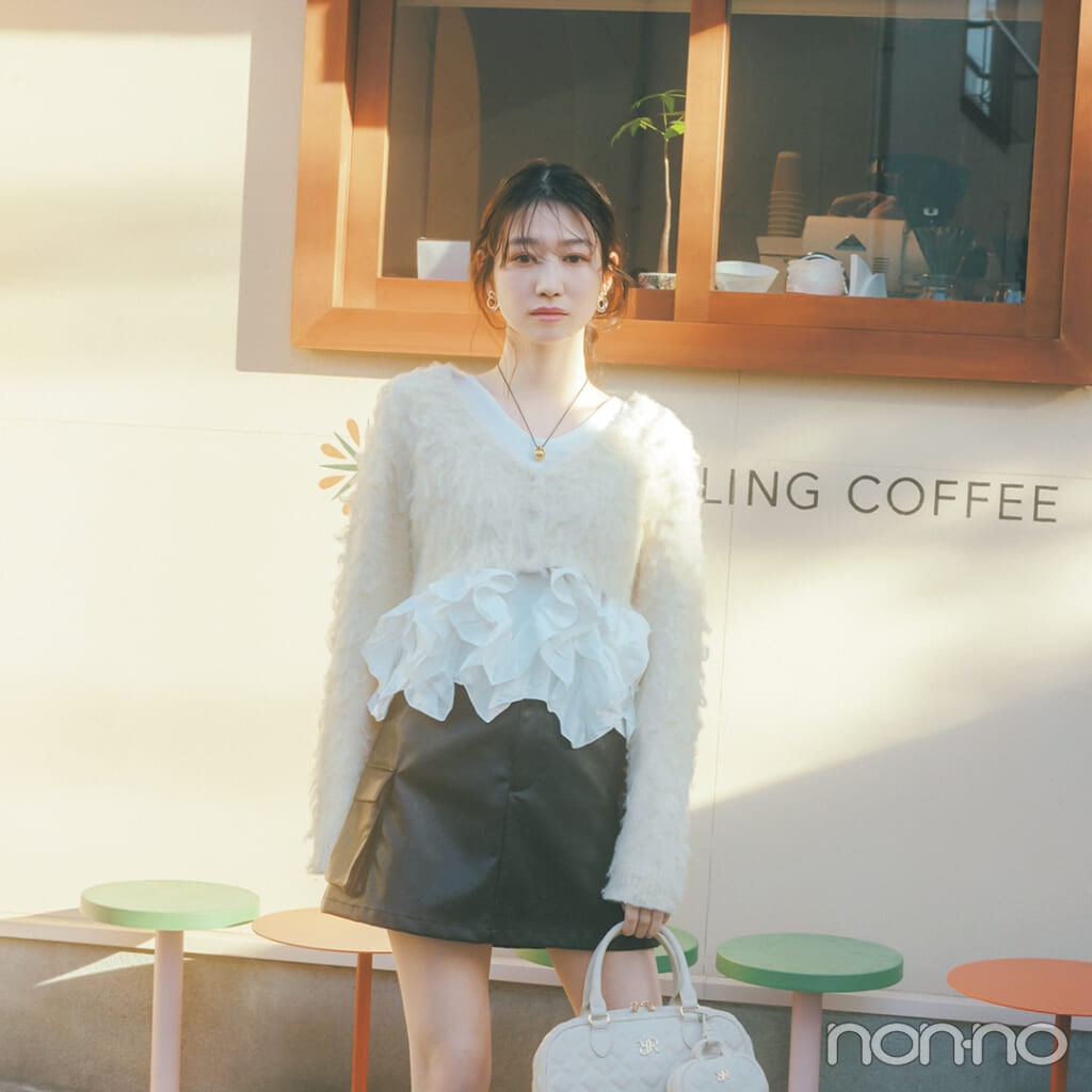 【non-no web】岡本夏美が着こなす大学生の毎日コーデ_アイキャッチ画像