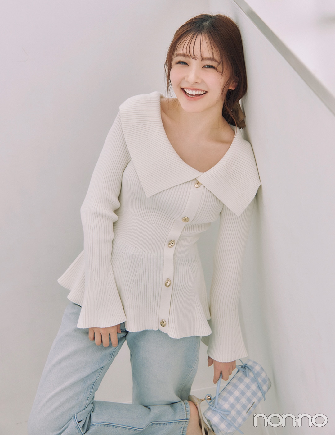 【non-no web】久間田琳加が着こなす大学生の毎日コーデ