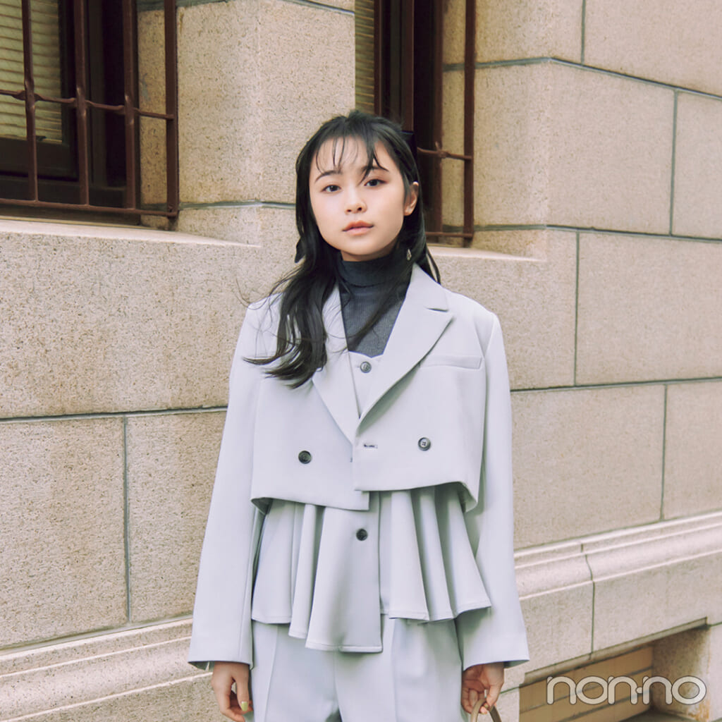 【non-no web】林芽亜里が着こなす大学生の毎日コーデ_アイキャッチ画像