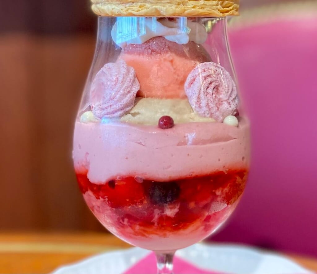 プレミアムパフェ~ピンクベルベット アップ