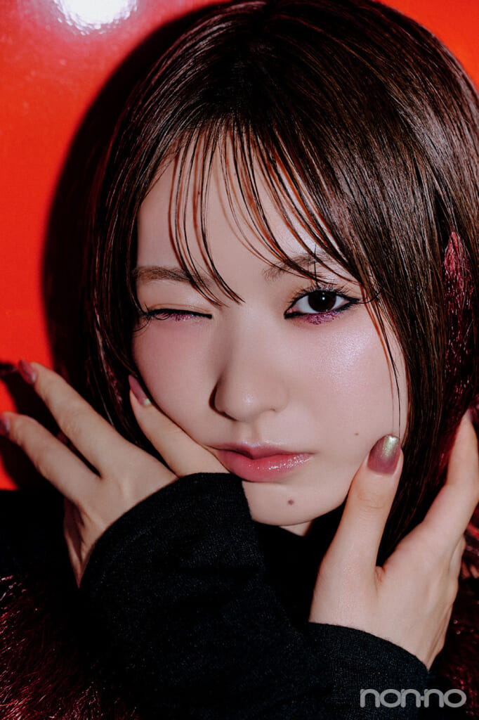 村上なずなのメイクアップ