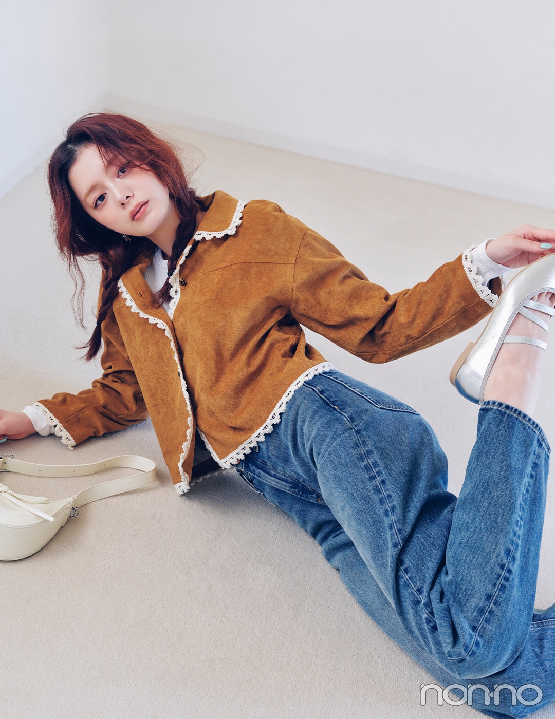 【non-no web】紺野彩夏が着こなす大学生の毎日コーデ
