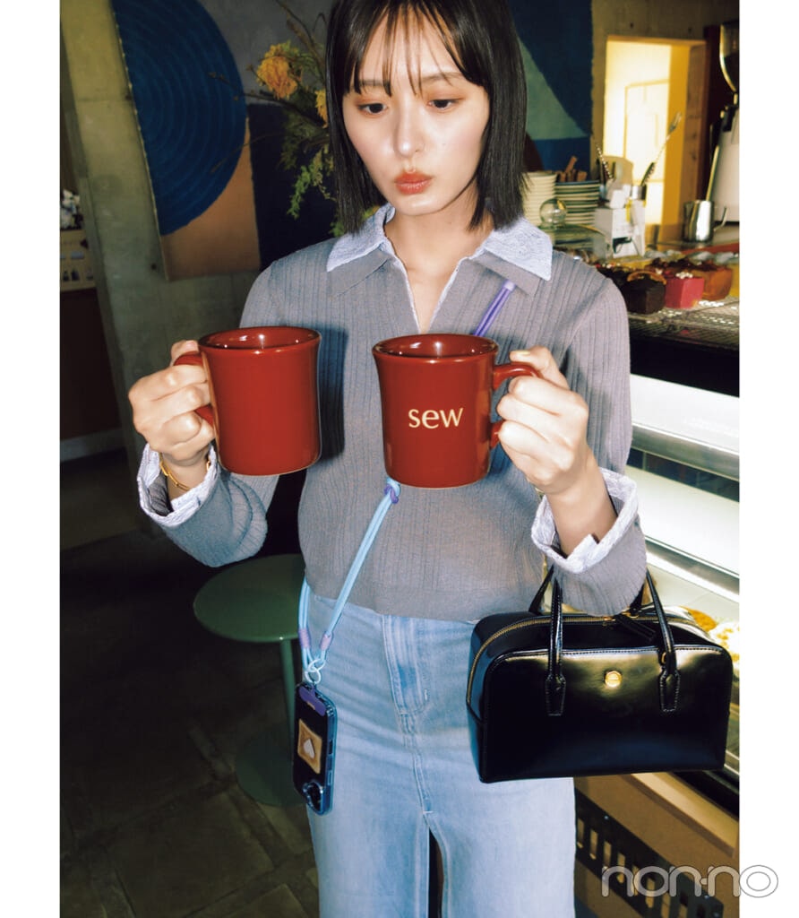 遠藤さくらの新学期ワードローブモデルカット4-4