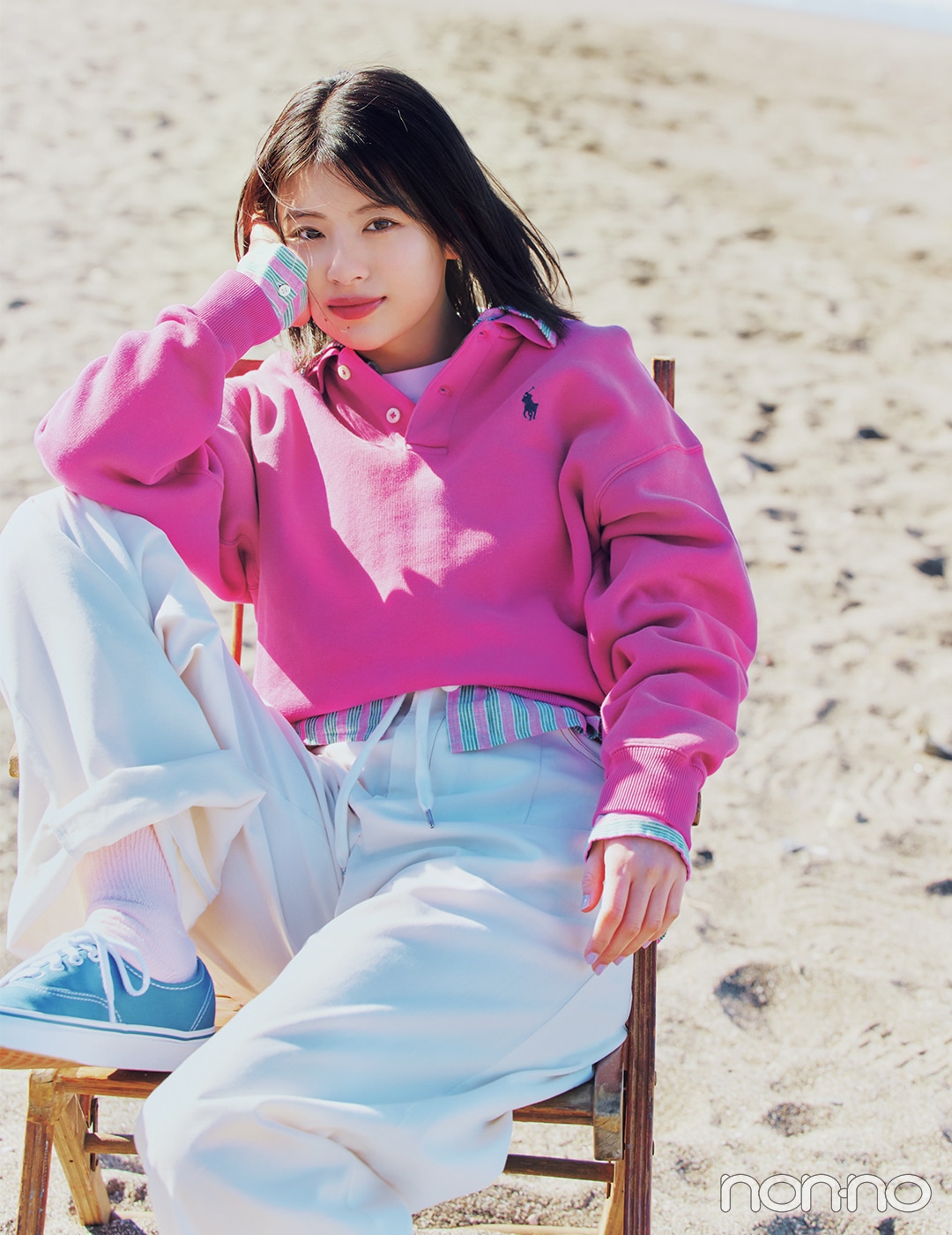 【non-no web】出口夏希が着こなす大学生の毎日コーデ