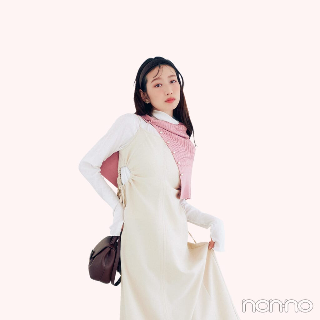 【non-no web】岡本夏美が着こなす大学生の毎日コーデ_アイキャッチ画像