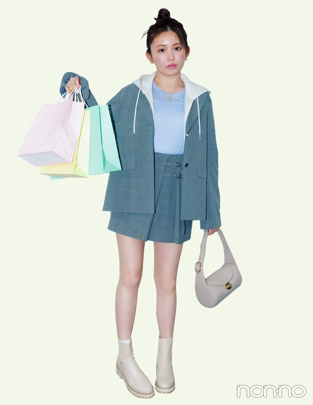 【non-no web】久間田琳加が着こなす大学生の毎日コーデ