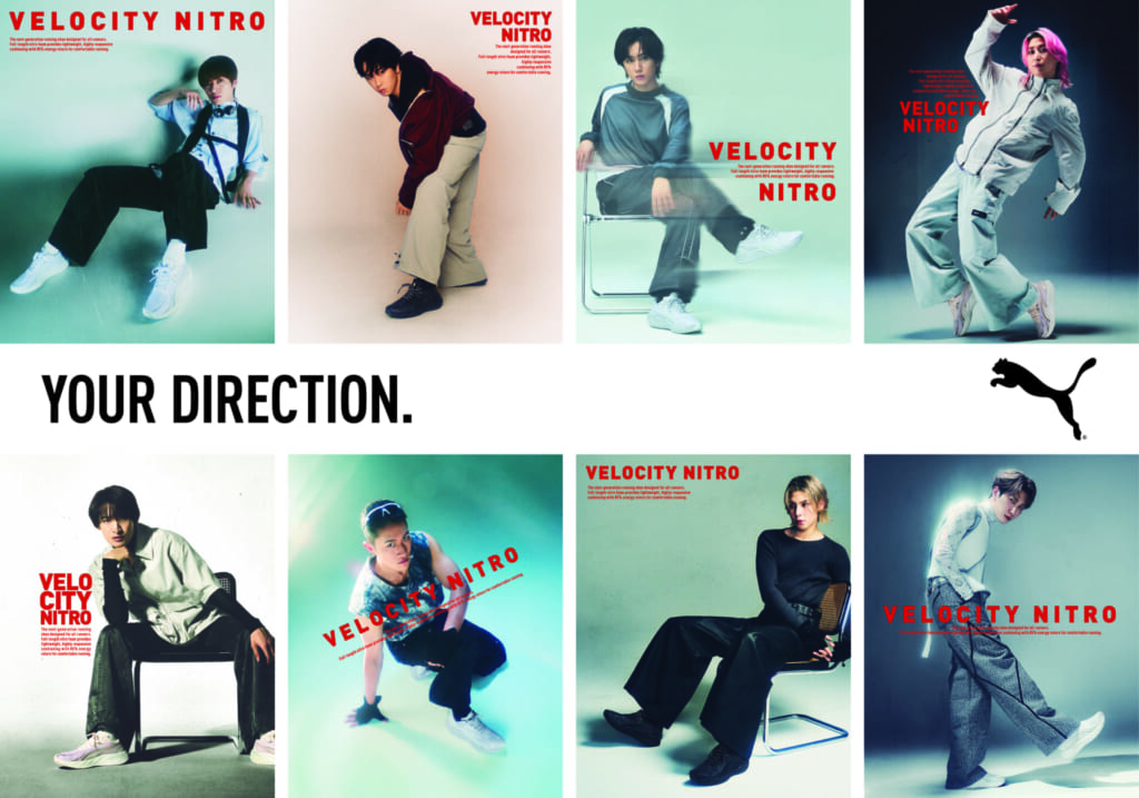 Snow Manがプーマのランニングスタイルシューズ「VELOCITY NITRO 4」＆「DARTER PRO 2」