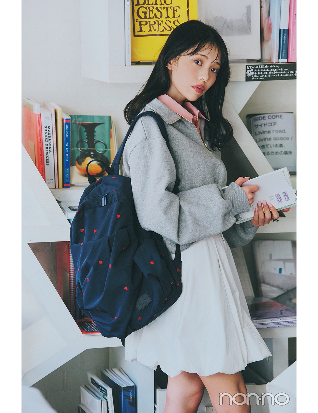 【non-no web】菊地姫奈が着こなす大学生の毎日コーデ