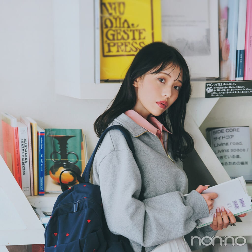 【non-no web】菊地姫奈が着こなす大学生の毎日コーデ_アイキャッチ画像
