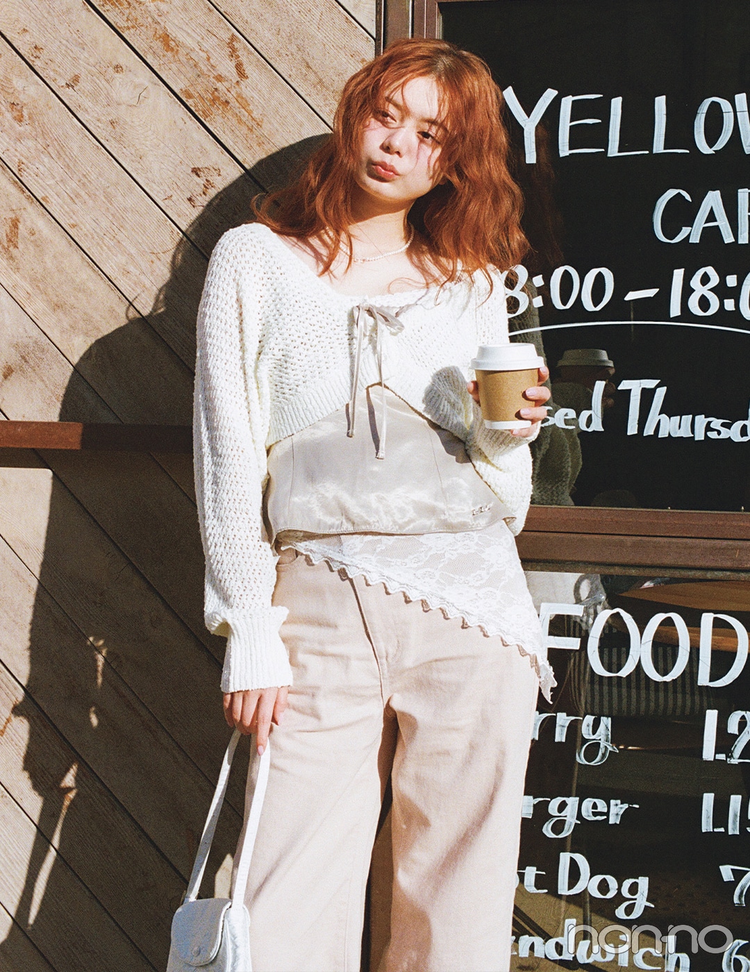 【non-no web】紺野彩夏が着こなす大学生の毎日コーデ