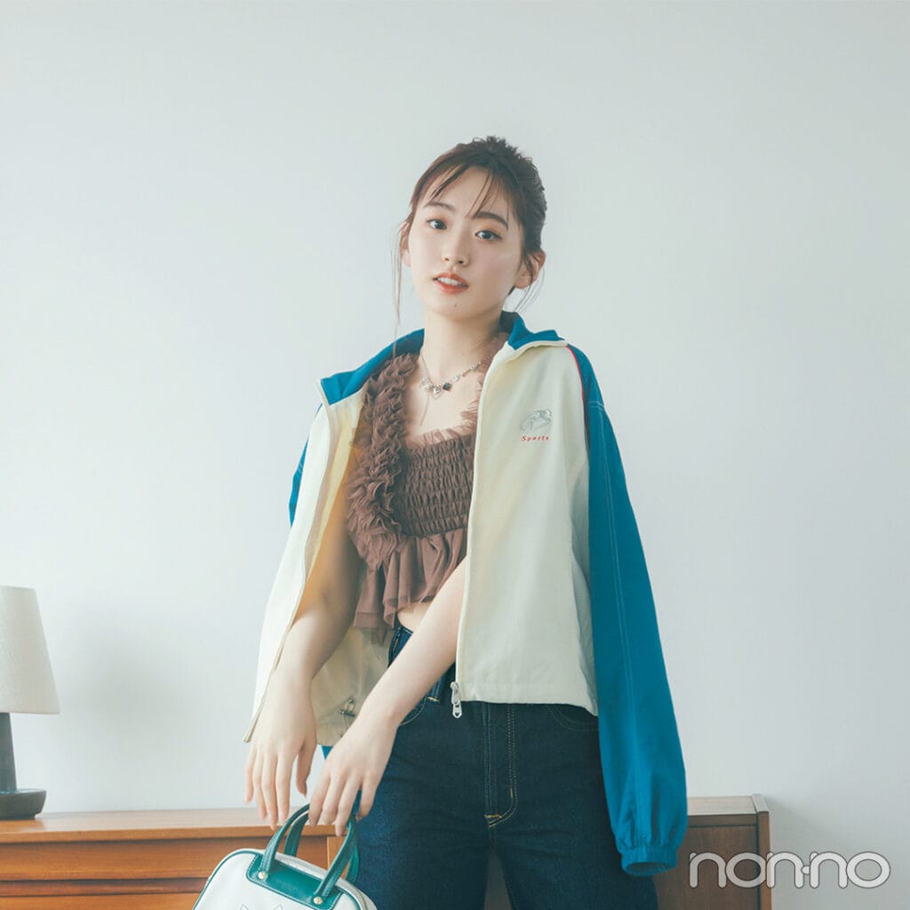 【non-no web】村上なずなが着こなす大学生の毎日コーデ_アイキャッチ画像