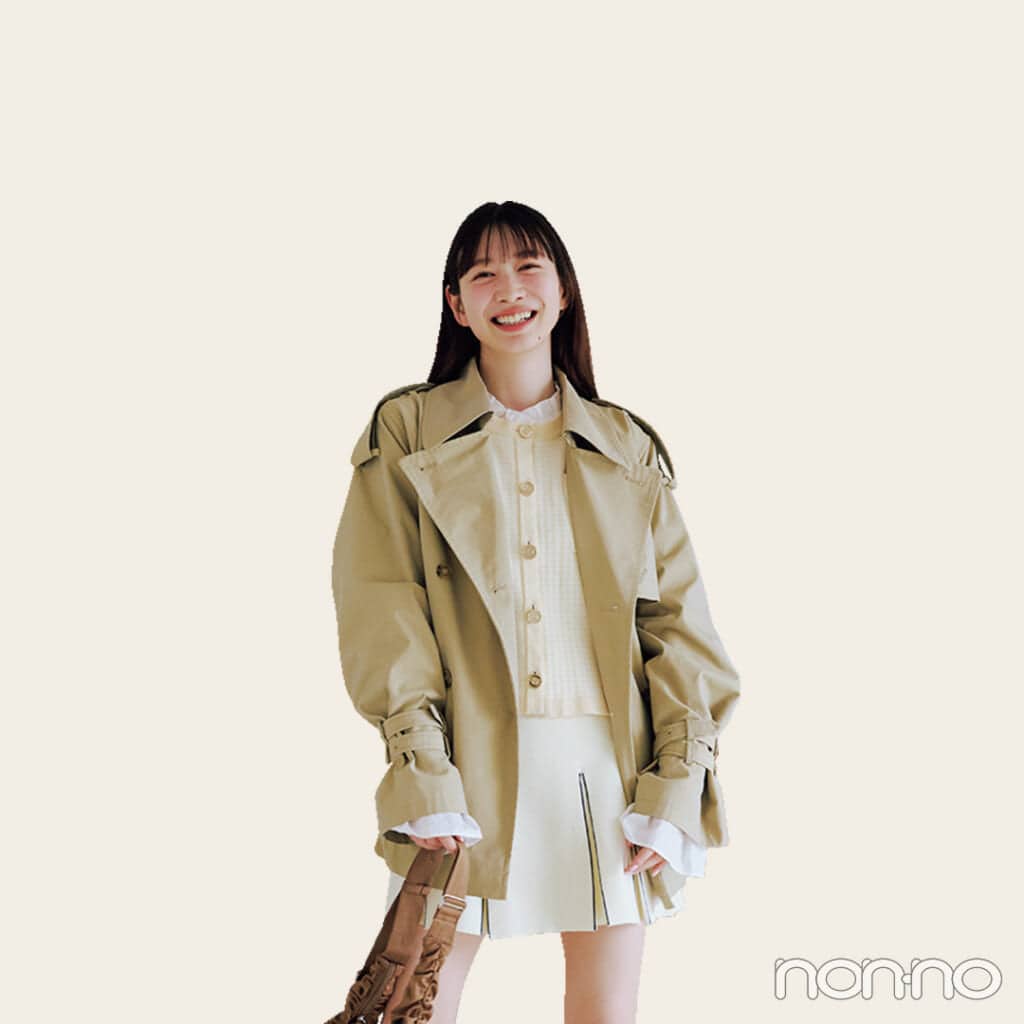 【non-no web】岡本夏美が着こなす大学生の毎日コーデ_アイキャッチ画像
