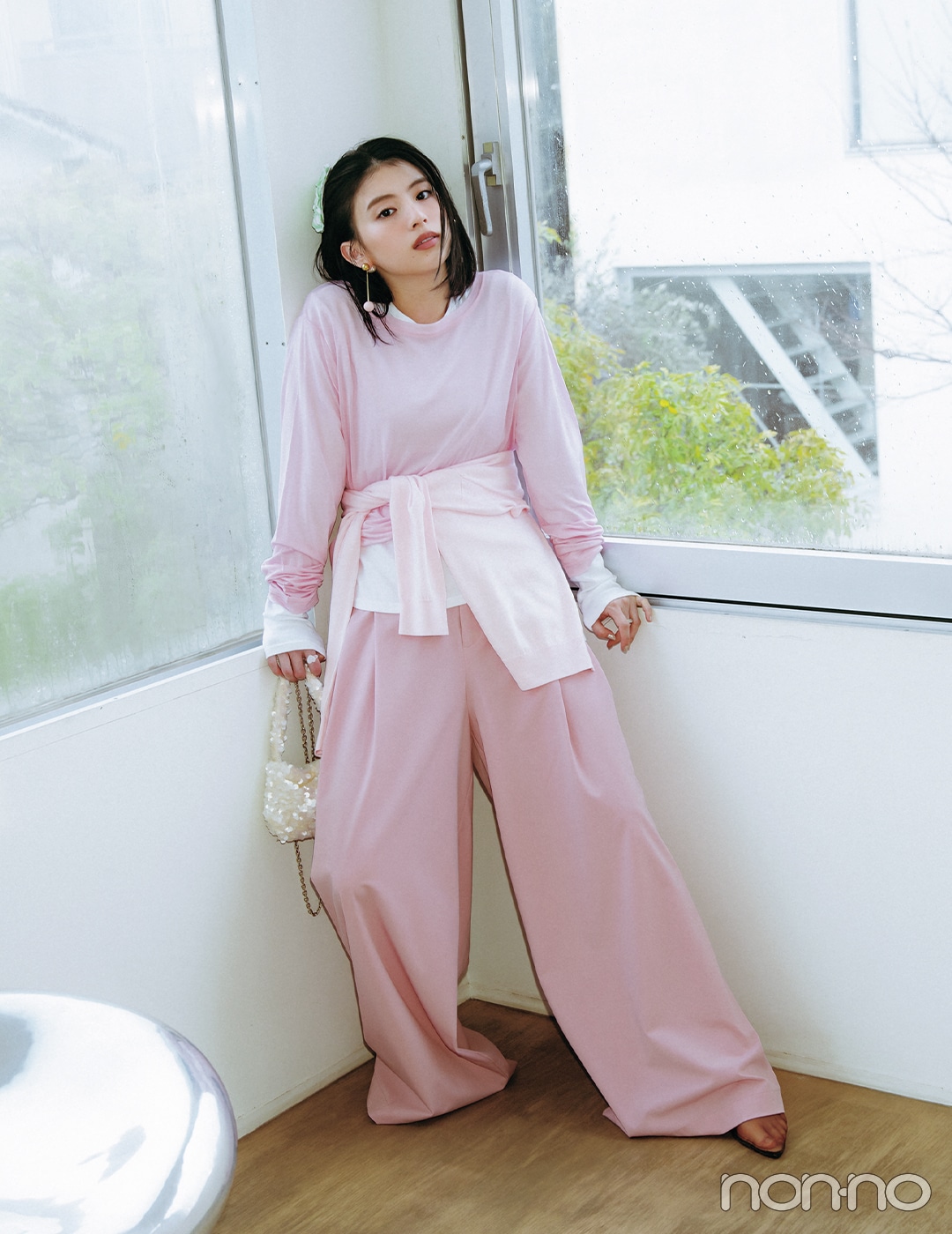 【non-no web出口夏希が着こなす大学生の毎日コーデ