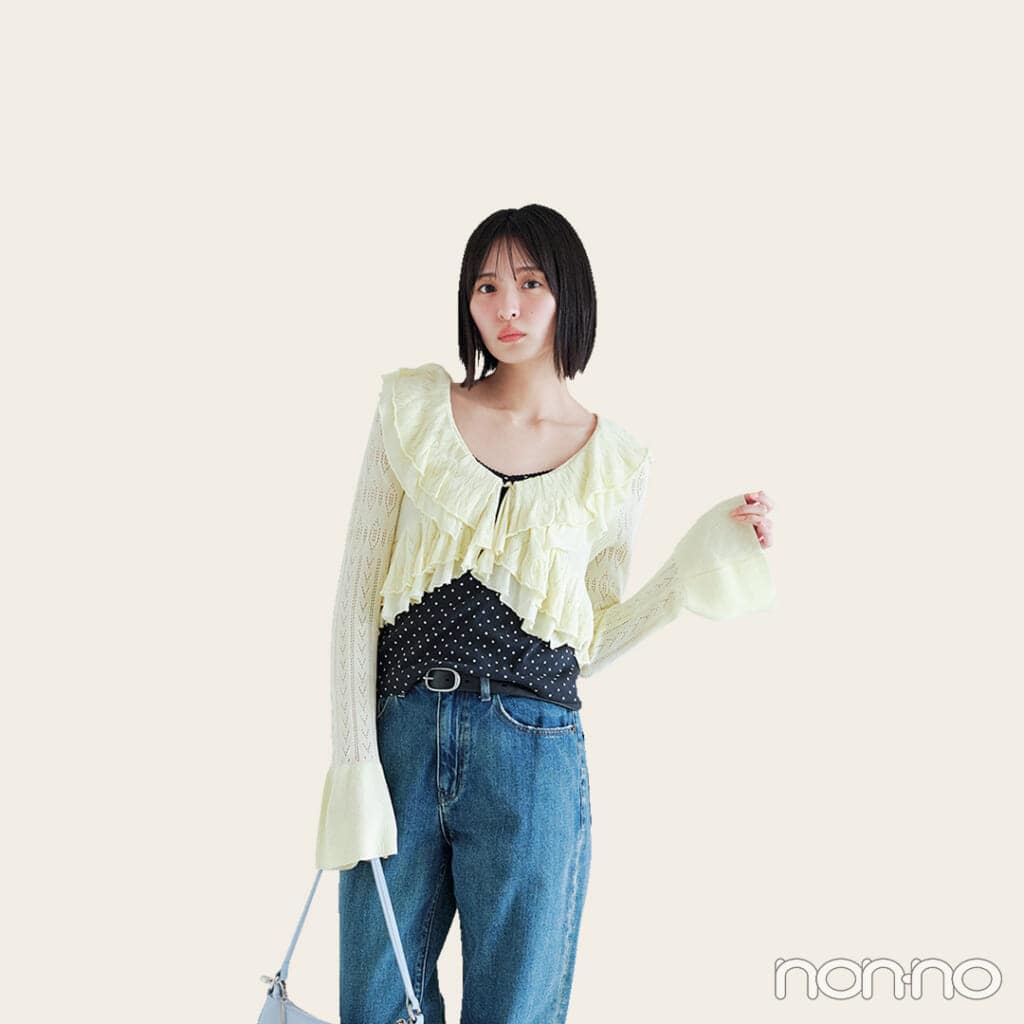 【non-no web】遠藤さくらが着こなす大学生の毎日コーデ_アイキャッチ画像