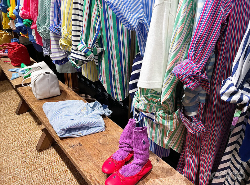 「ザ ポロ ウィメンズショップ」店内の様子