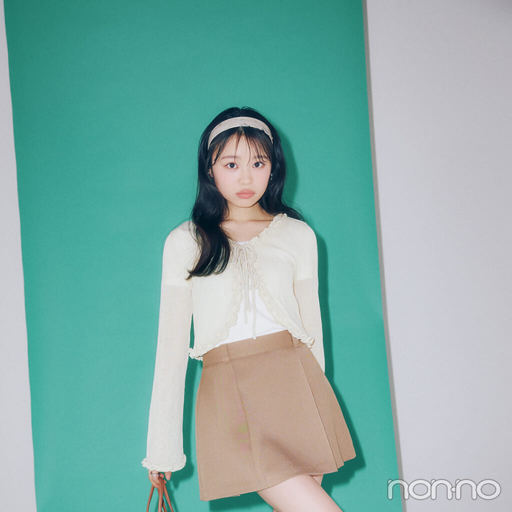 【non-no web】林芽亜里が着こなす大学生の毎日コーデ_アイキャッチ画像