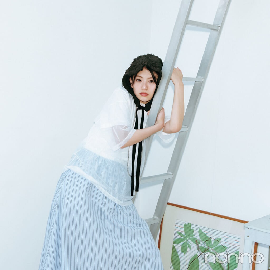 【non-no web】出口夏希が着こなす大学生の毎日コーデ_アイキャッチ画像