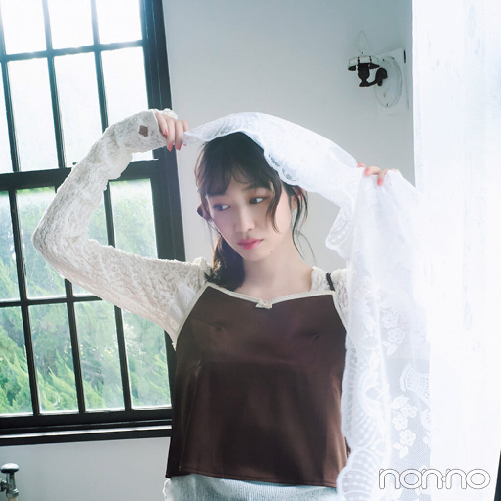 【non-no web】岡本夏美が着こなす大学生の毎日コーデ_アイキャッチ画像