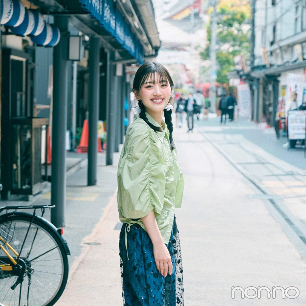 【non-no web】佐々木美玲が着こなす大学生の毎日コーデ_アイキャッチ画像