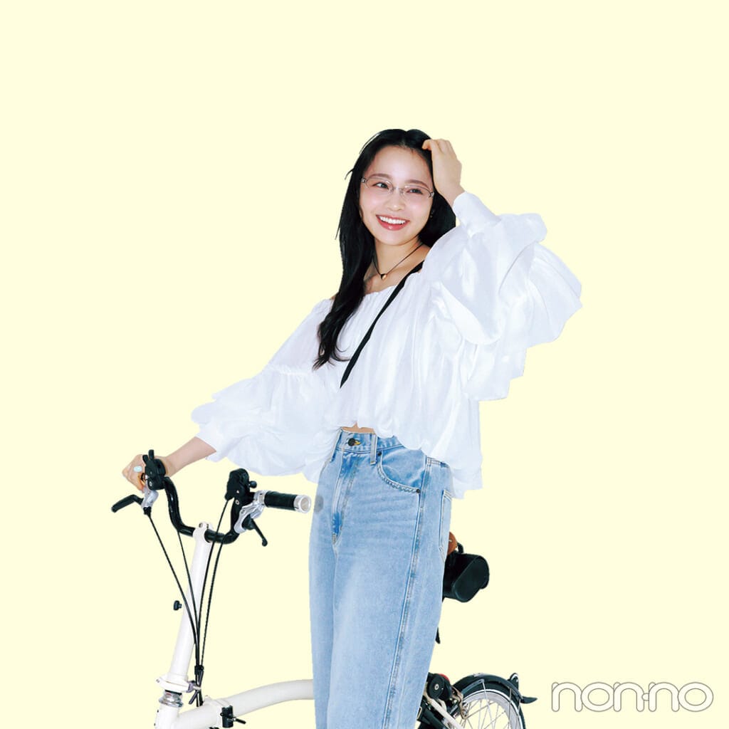【non-no web】林芽亜里が着こなす大学生の毎日コーデ_アイキャッチ画像