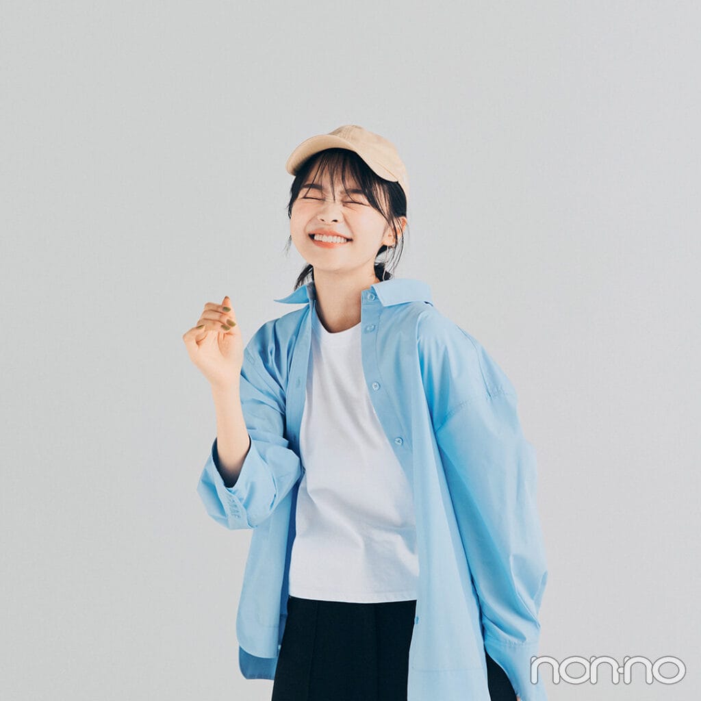 【non-no web】林芽亜里が着こなす大学生の毎日コーデ_アイキャッチ画像