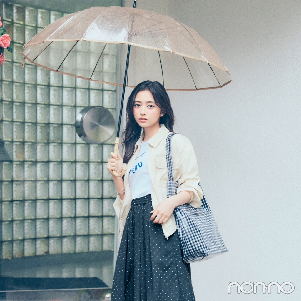 【non-no web】井上和が着こなす大学生の毎日コーデ_アイキャッチ画像