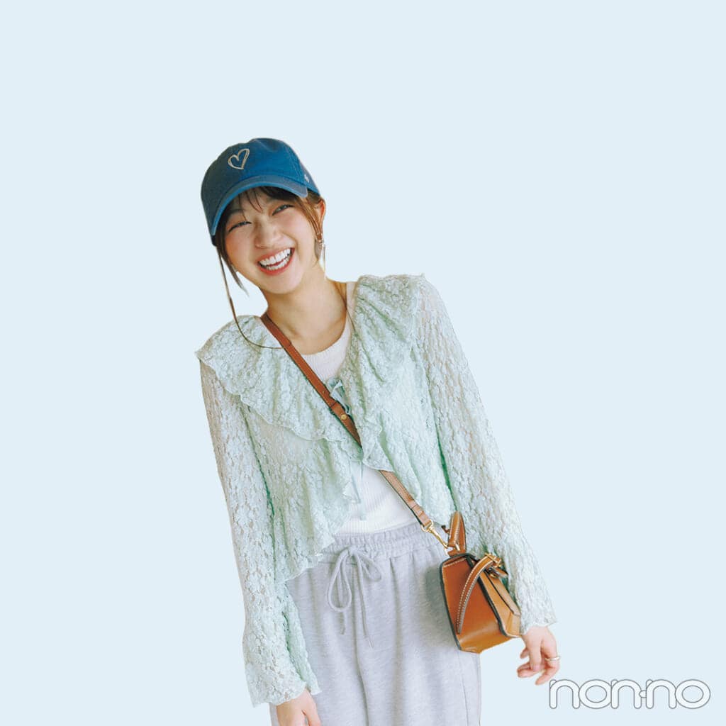【non-no web】佐藤和奏が着こなす大学生の毎日コーデ_アイキャッチ画像