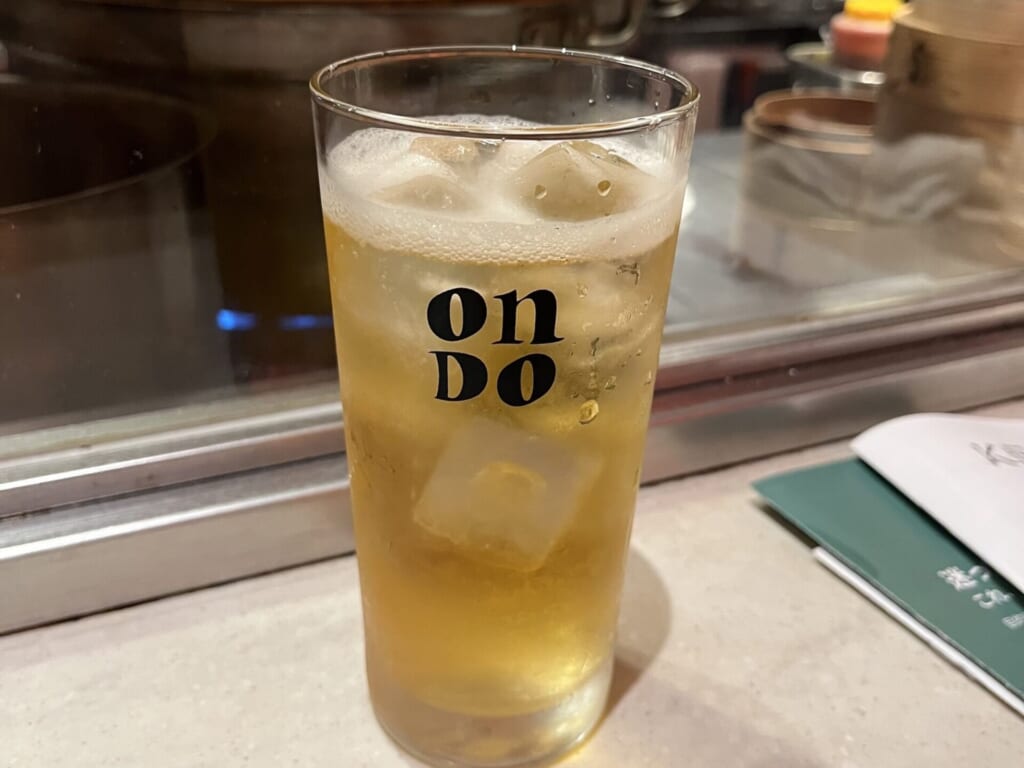 香り豊かな自家製ジャスミンサワー