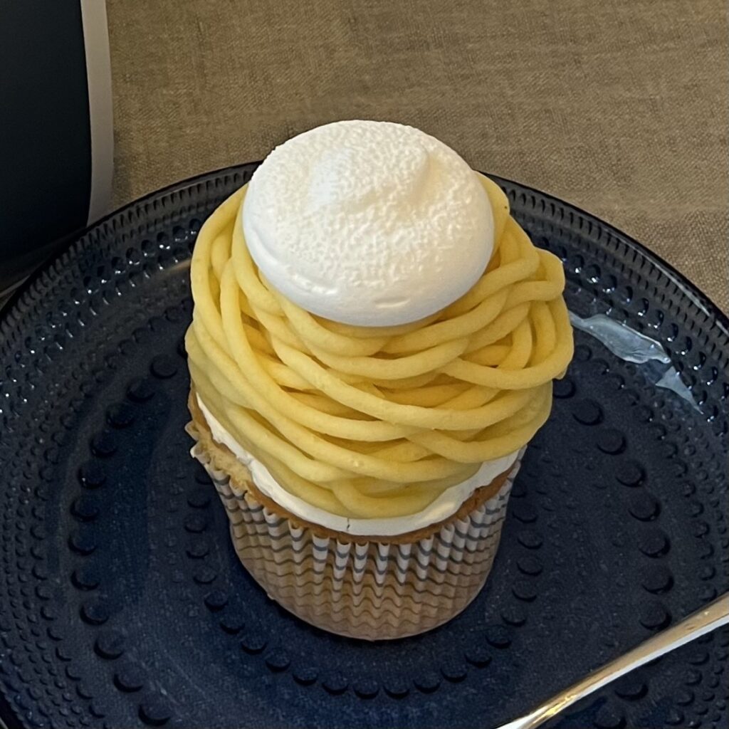 自由が丘 MONT-BLANC(モンブラン) モンブラン 斜め上から