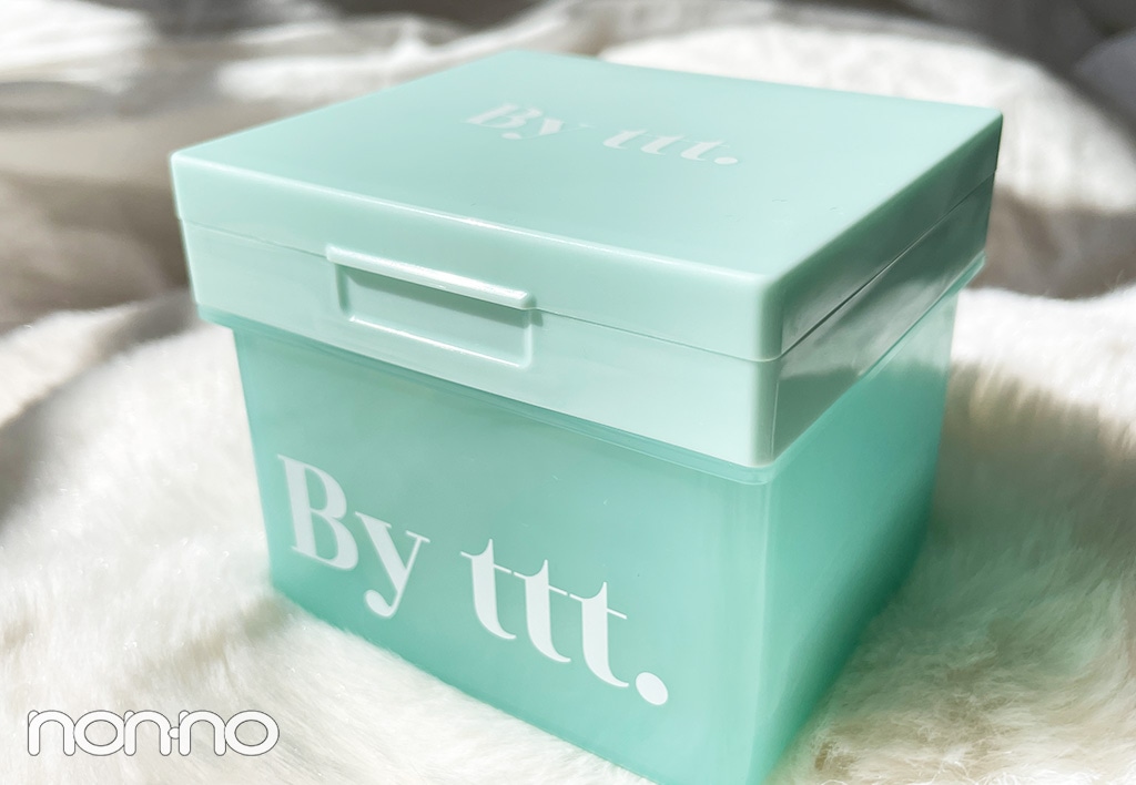 バイティースリーの部分用マスク「CLEAR POINT MASK」のパッケージ