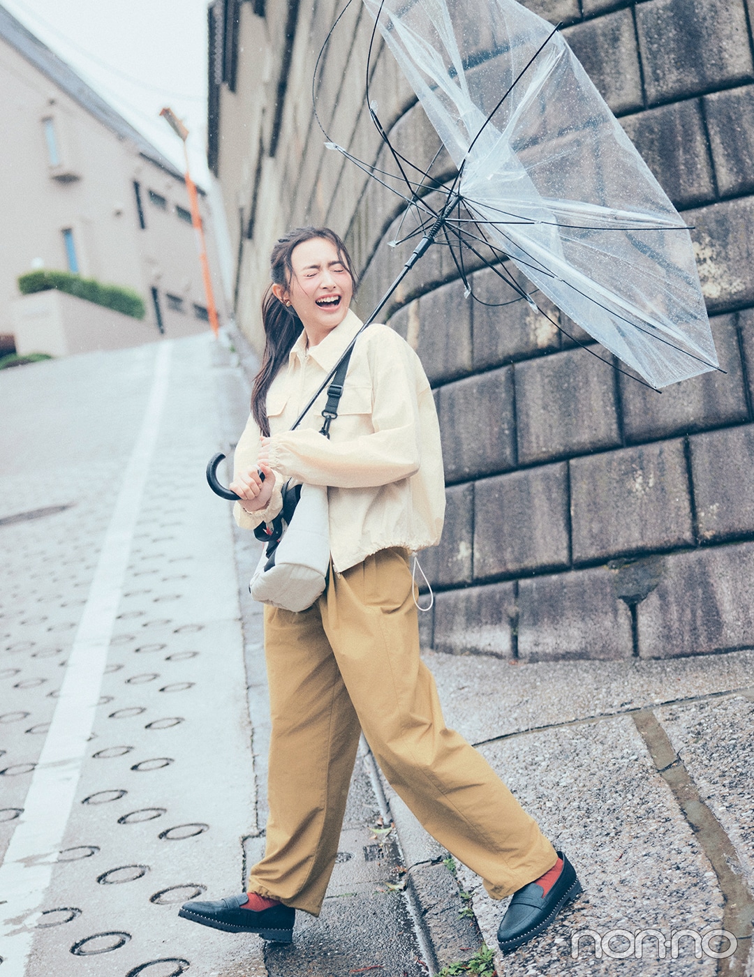 【non-no web】井上和が着こなす大学生の毎日コーデ