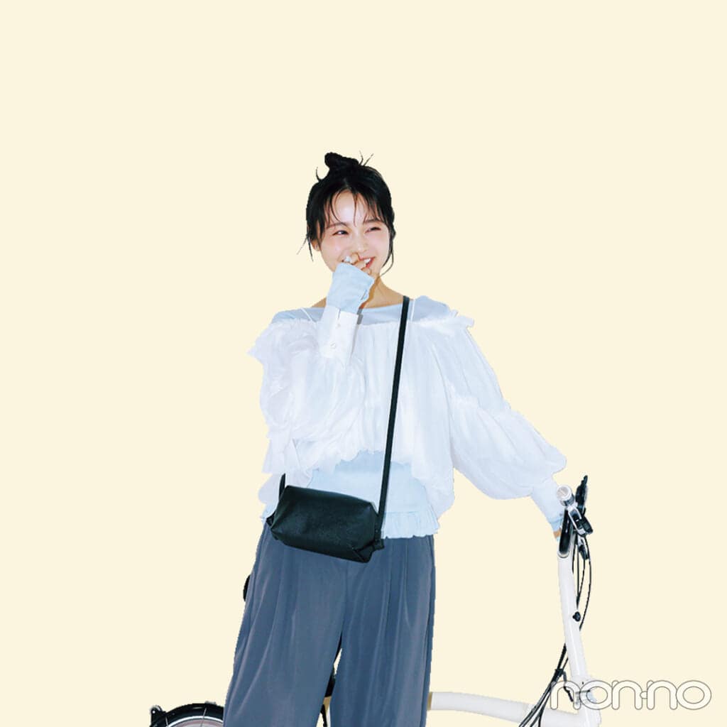 【non-no web】林芽亜里が着こなす大学生の毎日コーデ_アイキャッチ画像