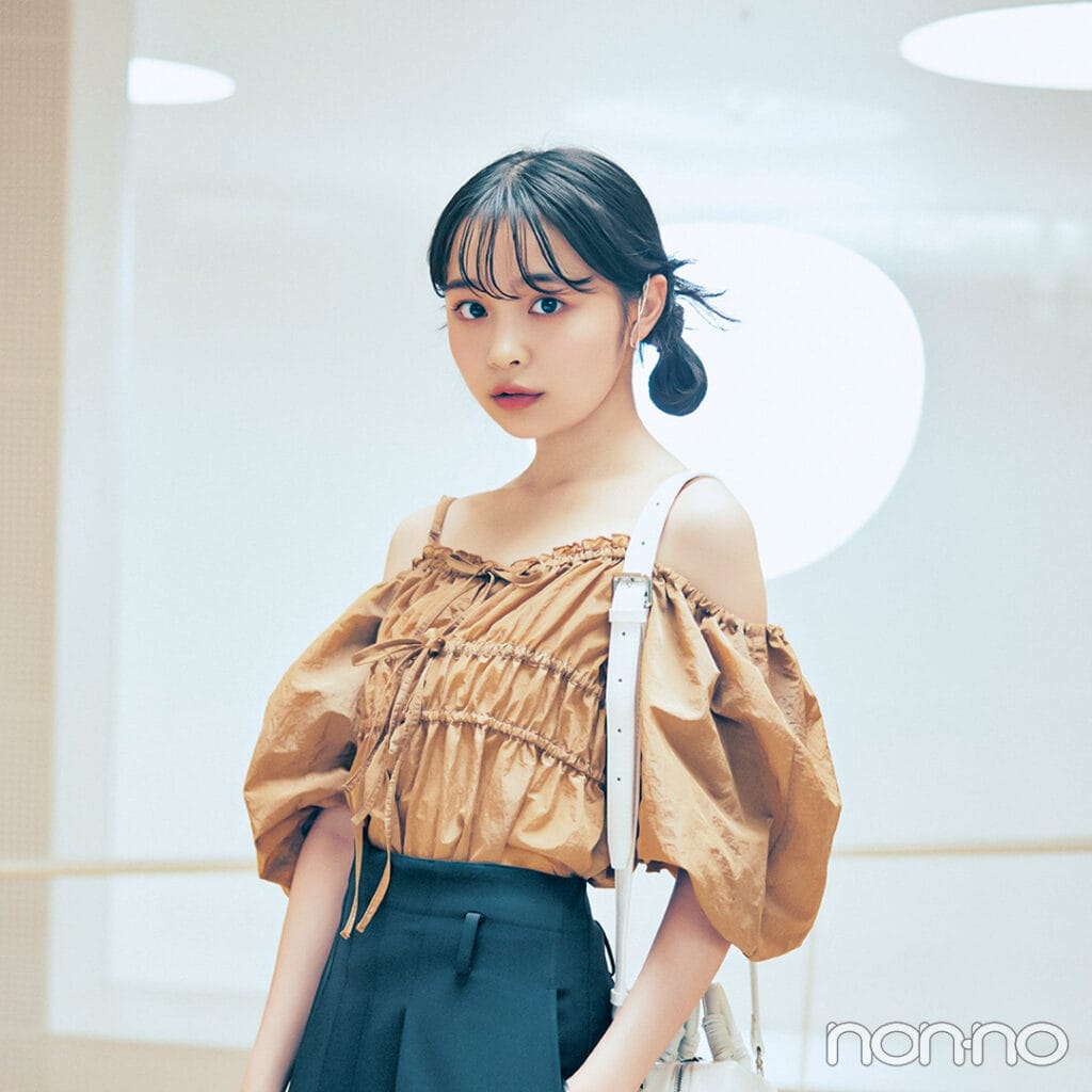 【non-no web】林芽亜里が着こなす大学生の毎日コーデ_アイキャッチ画像